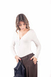 Maglia Cashmerina Panna donna Miss love - 2