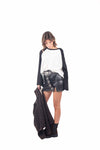 Maglia Raglan Bicolore donna Miss love - 4