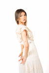 T-Shirt con Maniche Volant donna Miss love - 2