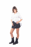 Gonna Pantalone Nera con Mini Cintura donna Miss love - 4