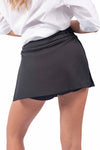Gonna Pantalone Nera con Mini Cintura donna Miss love - 2