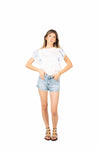 Bermuda in Denim donna Miss love - 4