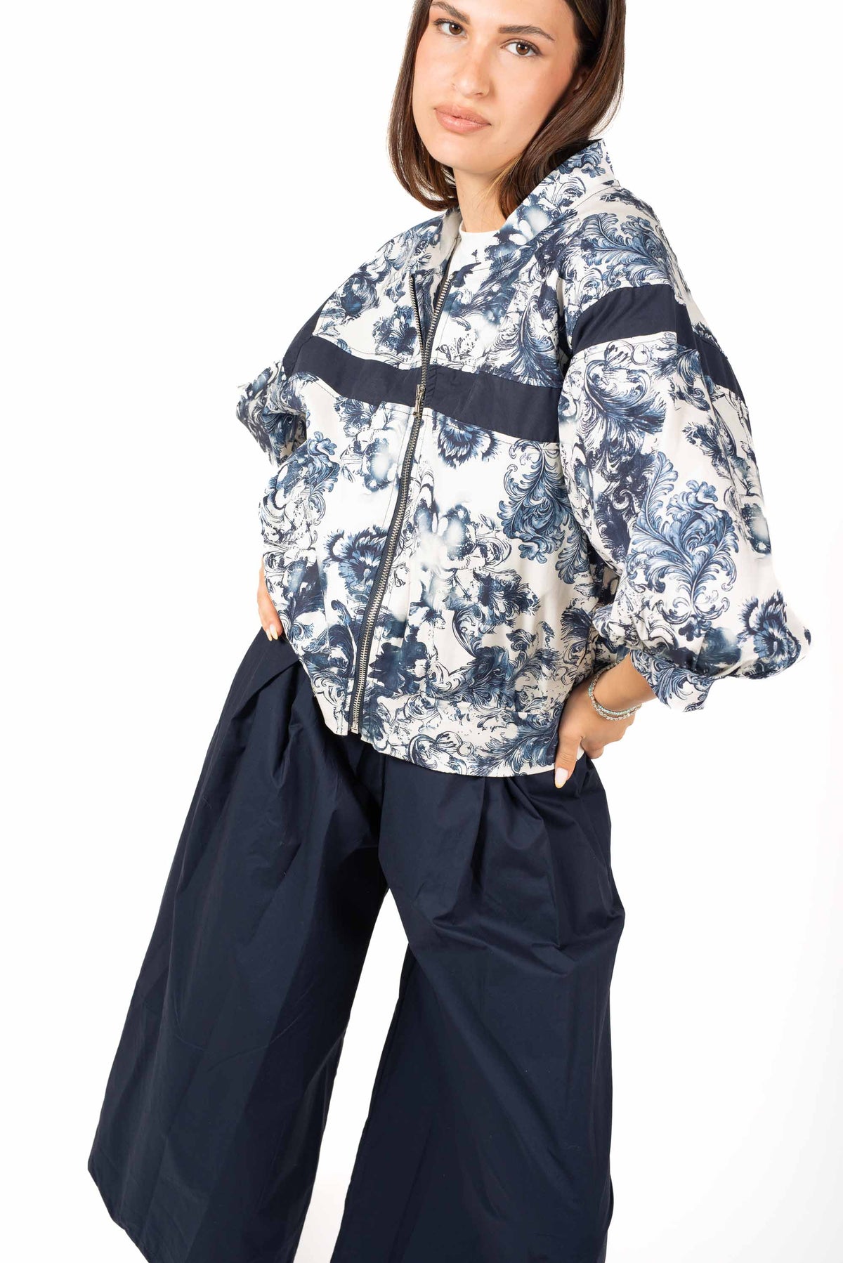 Bomber Leggero Stampato donna Miss love - 1