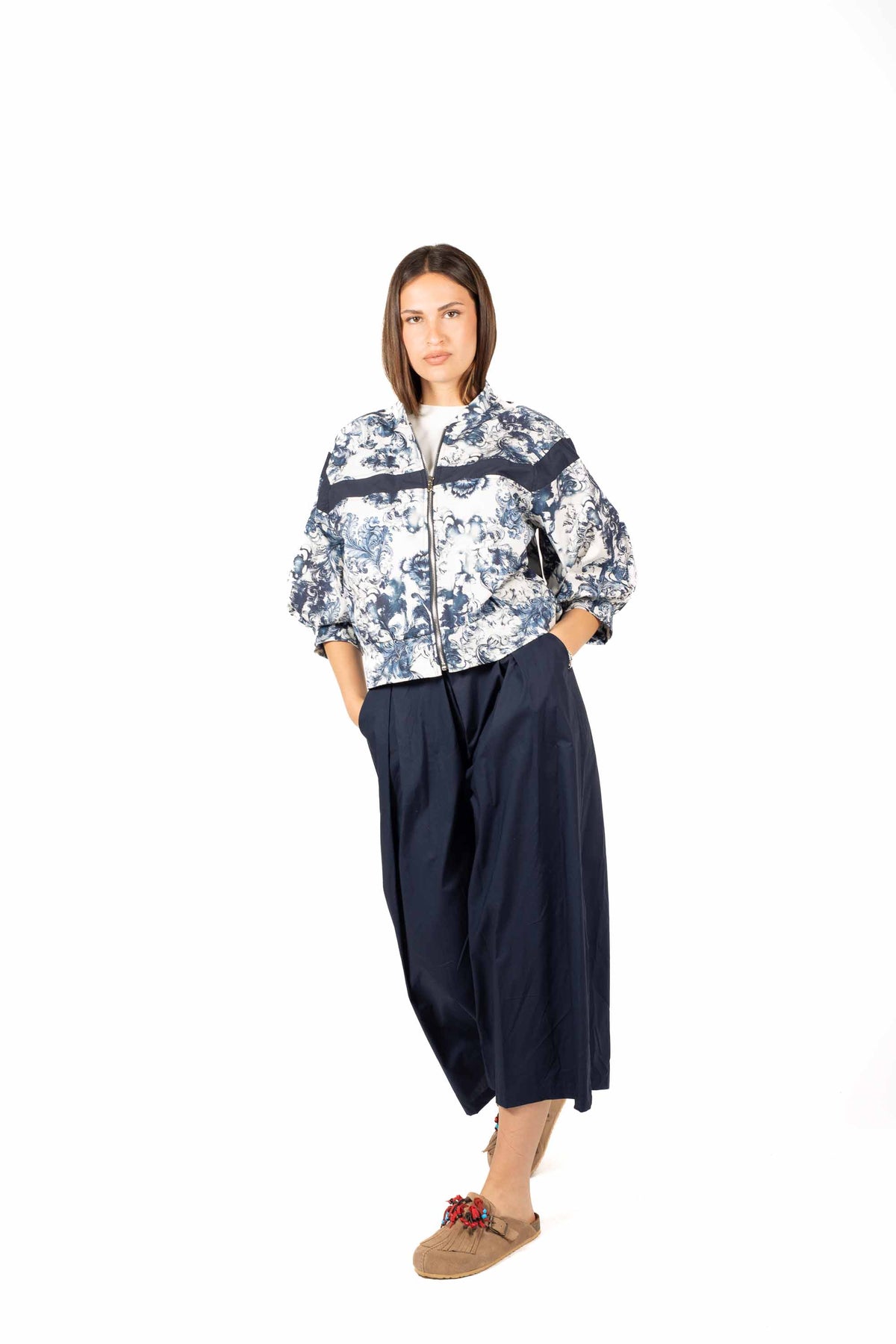 Bomber Leggero Stampato donna Miss love - 4