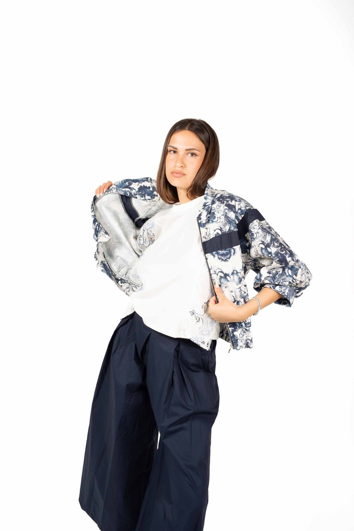 Bomber Leggero Stampato donna Miss love - 7