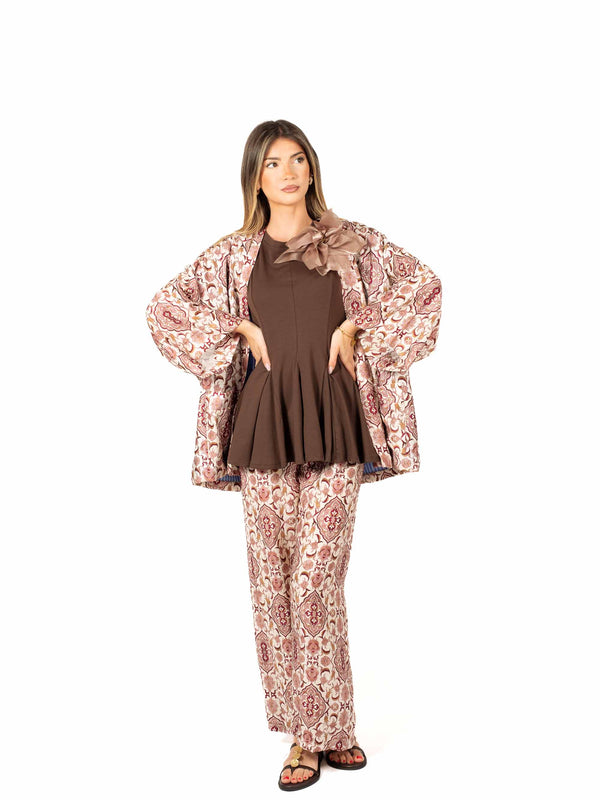 Kimono con Stampa Etnica da donna Miss love