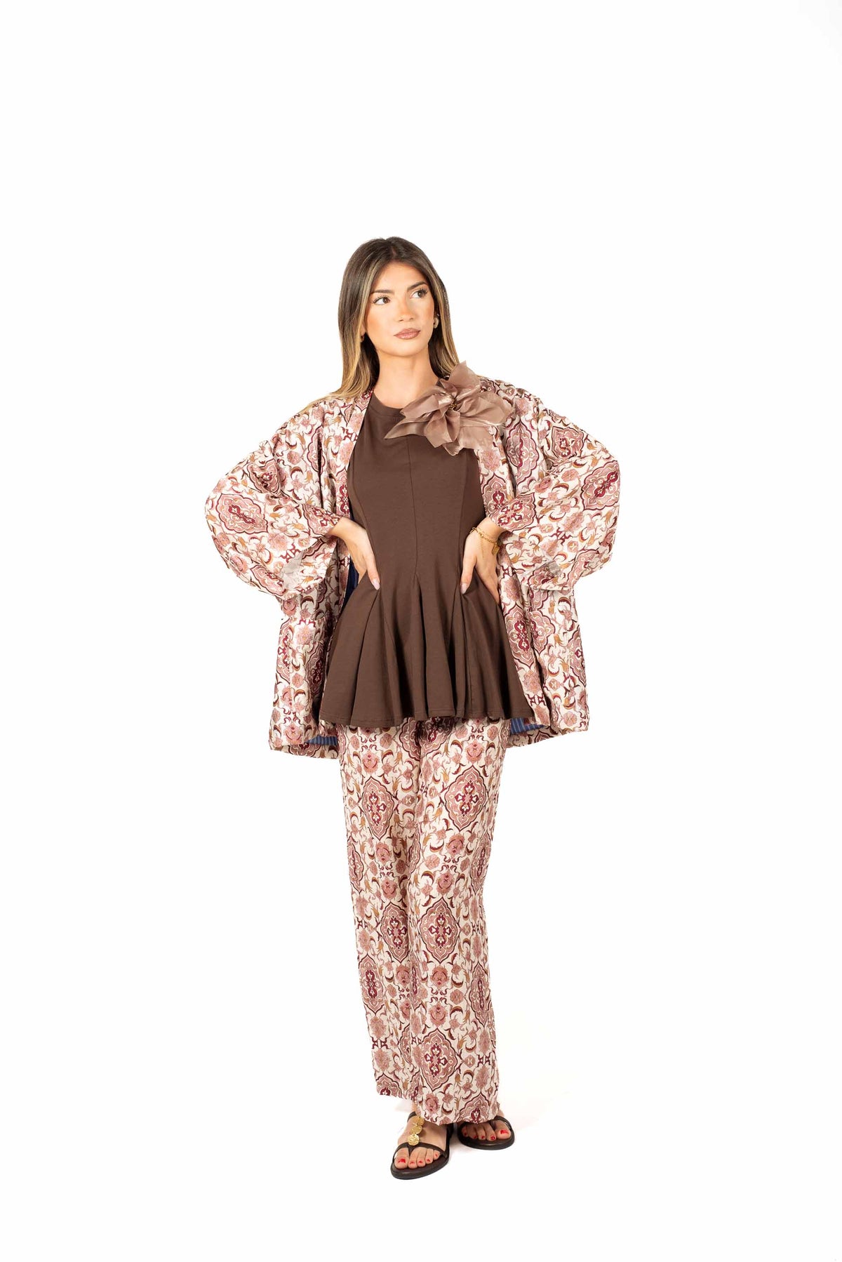 Kimono con Stampa Etnica donna Miss love - 1