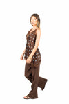 Top Satin Pois con Pizzo donna Miss love - 5
