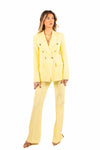 Blazer Doppiopetto Giallo donna Maryley - 2