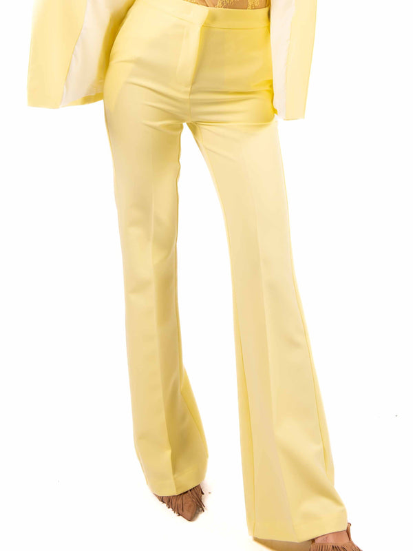 Pantalone Svasato Giallo da donna Maryley