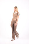 Completo Soft Stretch Marrone donna Miss love - 1