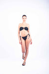 Bikini Nero a fascia donna Miss love - 1