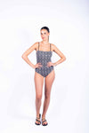 Costume Intero Fantasia Bianco/Nero donna Miss love - 1