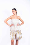 Bermuda a Righe con Cintura donna Miss love - 4