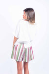 T-shirt Oversize con Cucitura Strutturata donna Miss love - 2