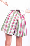 Bermuda a Righe con Cintura donna Miss love - 3