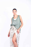 Top Doppio con Frange donna Miss love - 5