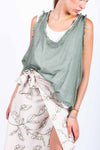Top Doppio con Frange donna Miss love - 1