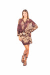 Camicia Stampa Tie-Dye donna Tensione in - 1