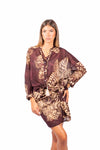 Camicia Stampa Tie-Dye donna Tensione in - 2