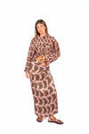 Camicia Stampa Animalier donna Tensione in - 1