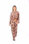 Camicia Stampa Animalier donna Tensione in - 4