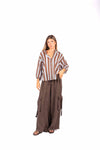 Camicia a Righe Azzurro/Moro donna Tensione in - 1