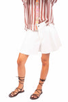 Shorts in Denim Bianco donna Tensione in - 1