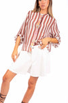 Shorts in Denim Bianco donna Tensione in - 4