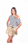 Top in Maglia a Righe donna Miss love - 1