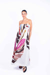 Abito Lungo Stampato donna Miss love - 1
