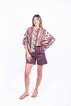 Camicia Oversize Stampata donna Miss love - 1