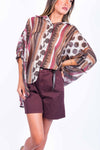 Camicia Oversize Stampata donna Miss love - 4