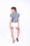 Camicia Vichy Oversize donna Miss love - 5