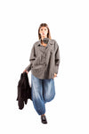 Camicia a Quadri Vichy con Fiore Integrato donna Maryley - 2