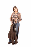Camicia Oversize Semitrasparente Camouflage donna Miss love - 3
