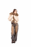 Jeans Barrel Fit in Denim Effetto Vissuto donna Miss love - 3