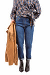Jeans Regular Fit con Risvolto donna Miss love - 1