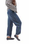 Jeans Barrel Fit Lavaggio Medio donna Miss love - 4