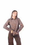 Camicia a Quadri Oversize donna Miss love - 1