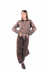 Camicia a Quadri Oversize donna Miss love - 3