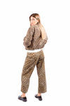 Bomber Fantasia Paisley Verde Militare donna Tensione in - 4
