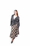 Gonna Quadri Tartan a Ruota donna Miss love - 5