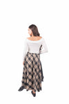 Gonna Quadri Tartan a Ruota donna Miss love - 3
