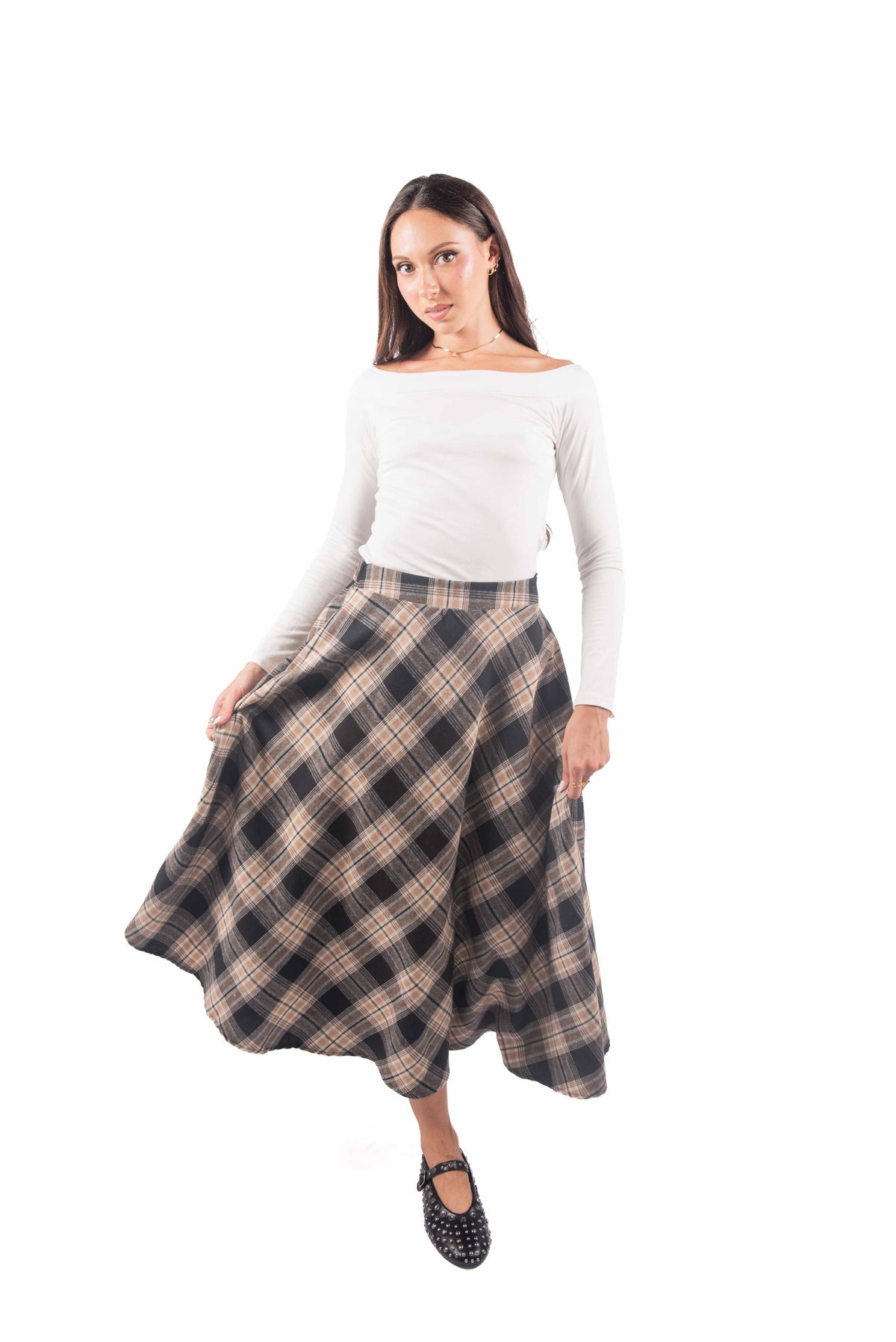 Top con Scollo a Barchetta e Spalle Scoperte donna Miss love - 4
