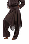 Pantaloni Neri con Gonna Pareo Rimovibile donna Tensione in - 1