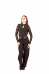 Top Stile Corsetto in Pizzo Nero donna Miss love - 2