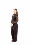 Top Stile Corsetto in Pizzo Nero donna Miss love - 4