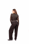 Top Stile Corsetto in Pizzo Nero donna Miss love - 5