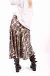Gonna a Ruota Stampa Camouflage donna Miss love - 3